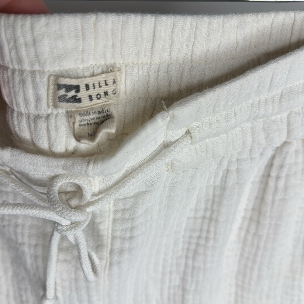 Billabong Drawstring Waist Cotton Shorts - Picture 4 of 4